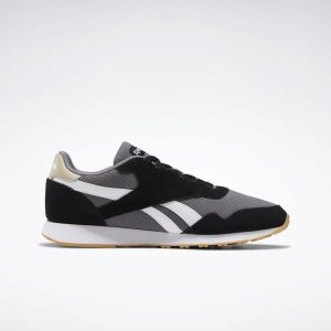 Reebok Royal Ultra Turnschuhe Herren - Schwarz/DunkelGrau/Beige - DE 815-JNU